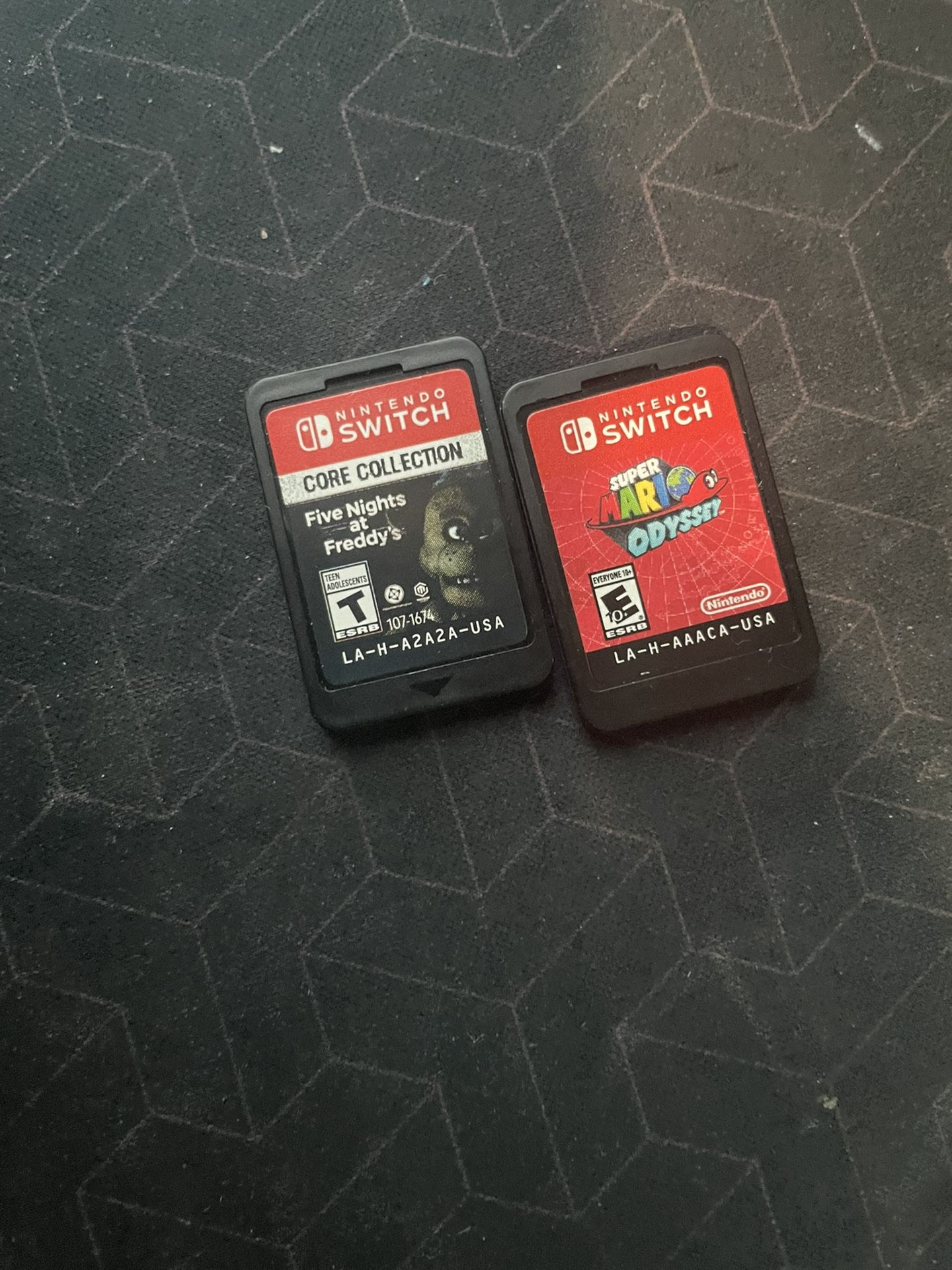 Mario Odyssey And Five Nights at Freddy’s