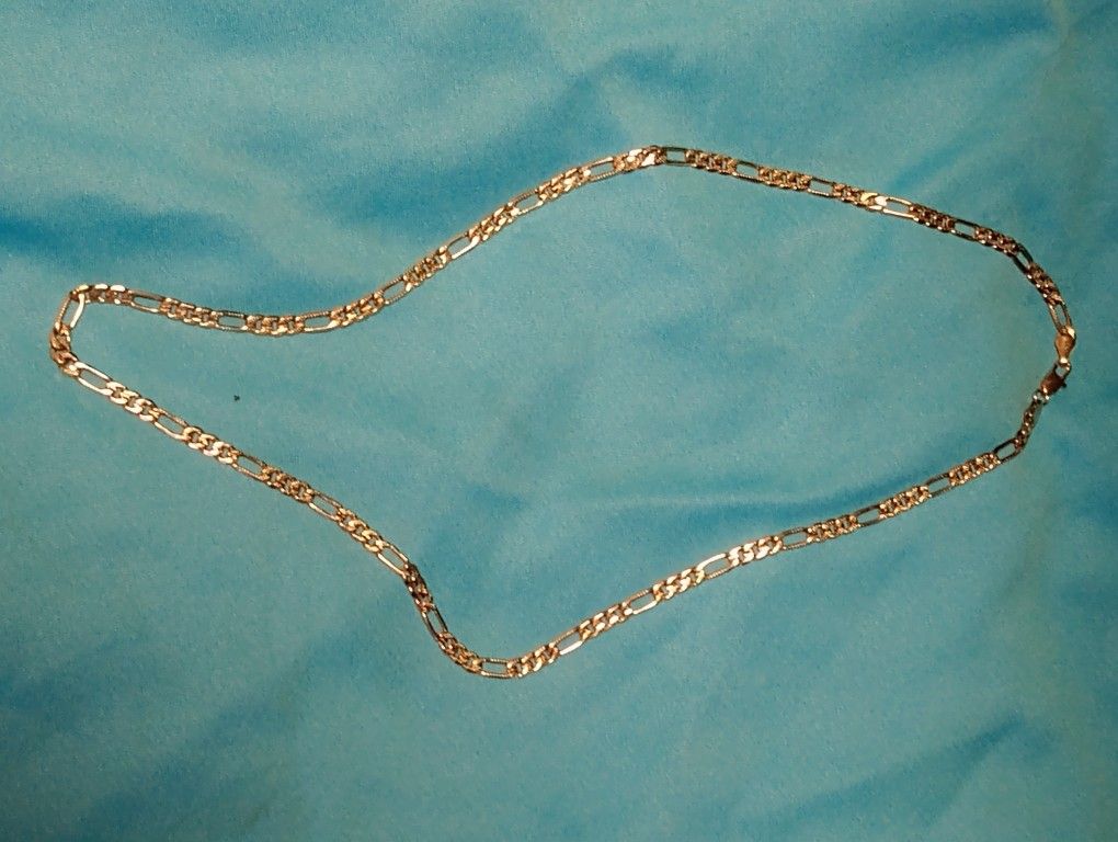 14 K Gold Plated Men's Necklace 