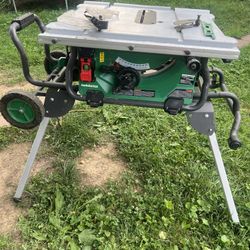 METABO HPT 10” TABLE SAW JOBSITE