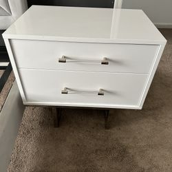 White Nightstand 