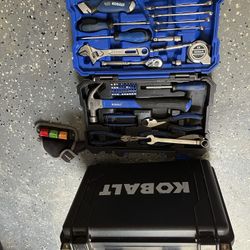 35 Piece Kobalt  tool Kit With hand Driver