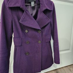 Peacoat Moda Wool Jacket Womens Coat XS