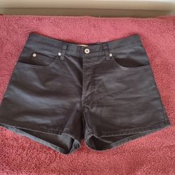 Gap jeans black shorts size 8