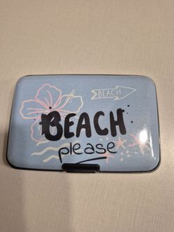 Beach Please- debit/credit card holder