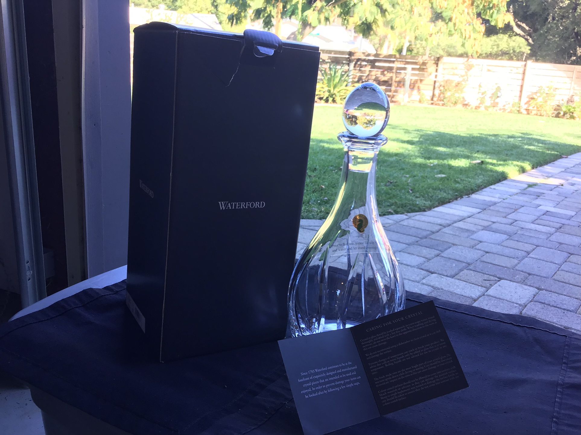 Waterford Crystal New Wine Decanter