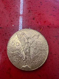 Gold Centenario coin 45212-1