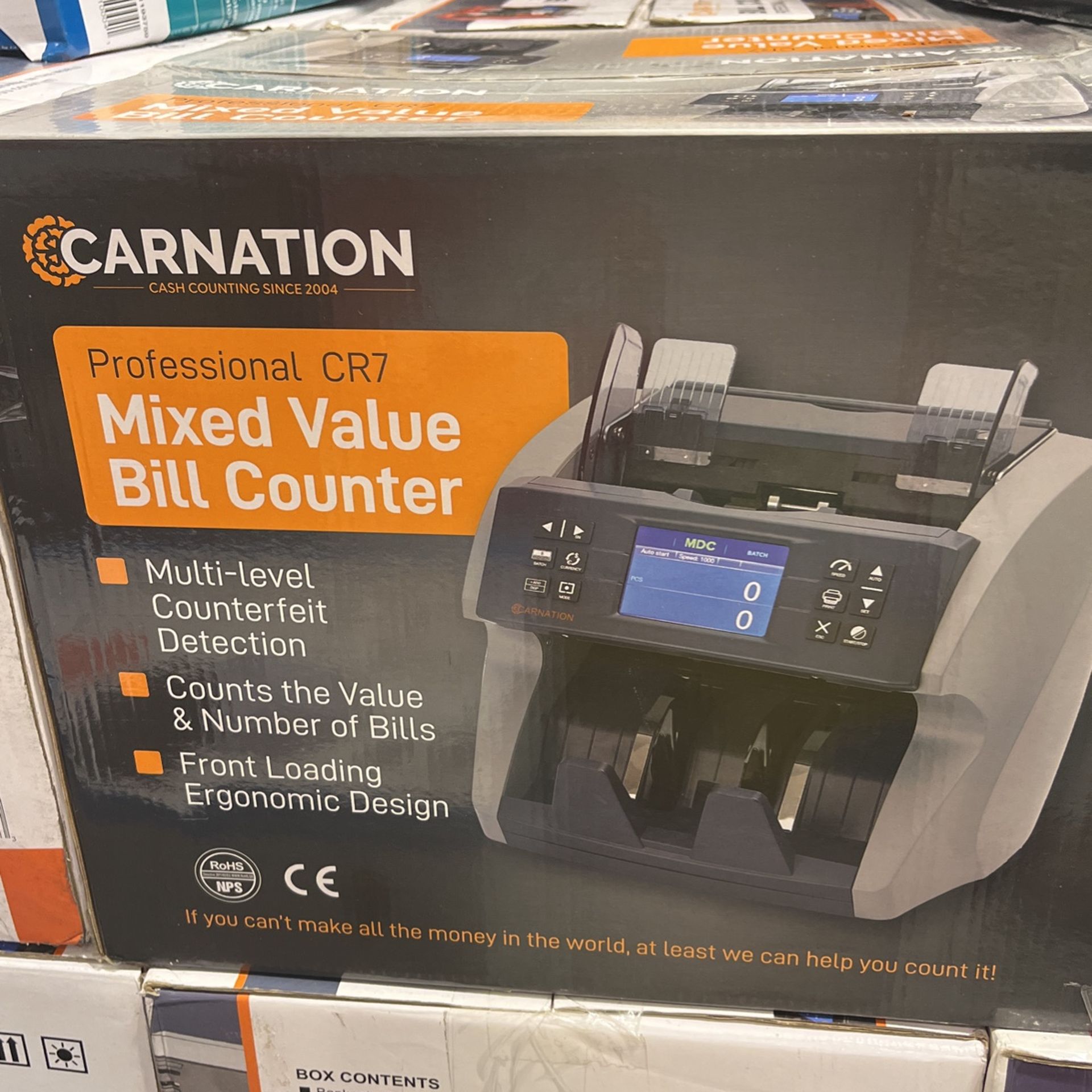 Carnation CR7 bill counter for Sale in North Miami Beach, FL OfferUp