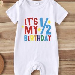 Baby 1/2 birthday 