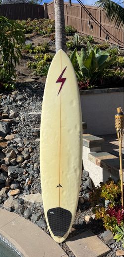 7’6” Surfboard midlenth funboard board