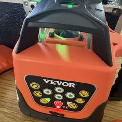 Rotary Laser Level Kit, 360 Degree Rotary Scanning, 500M/1640 FT Measuring Range, Self-Leveling Rotary Laser Level System Kit, Carrying Case Included,