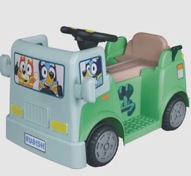 Bluey Garbage  Truck