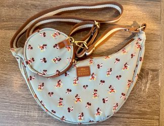 Disney Mickey Mouse Crossbody Bag + Coin Purse