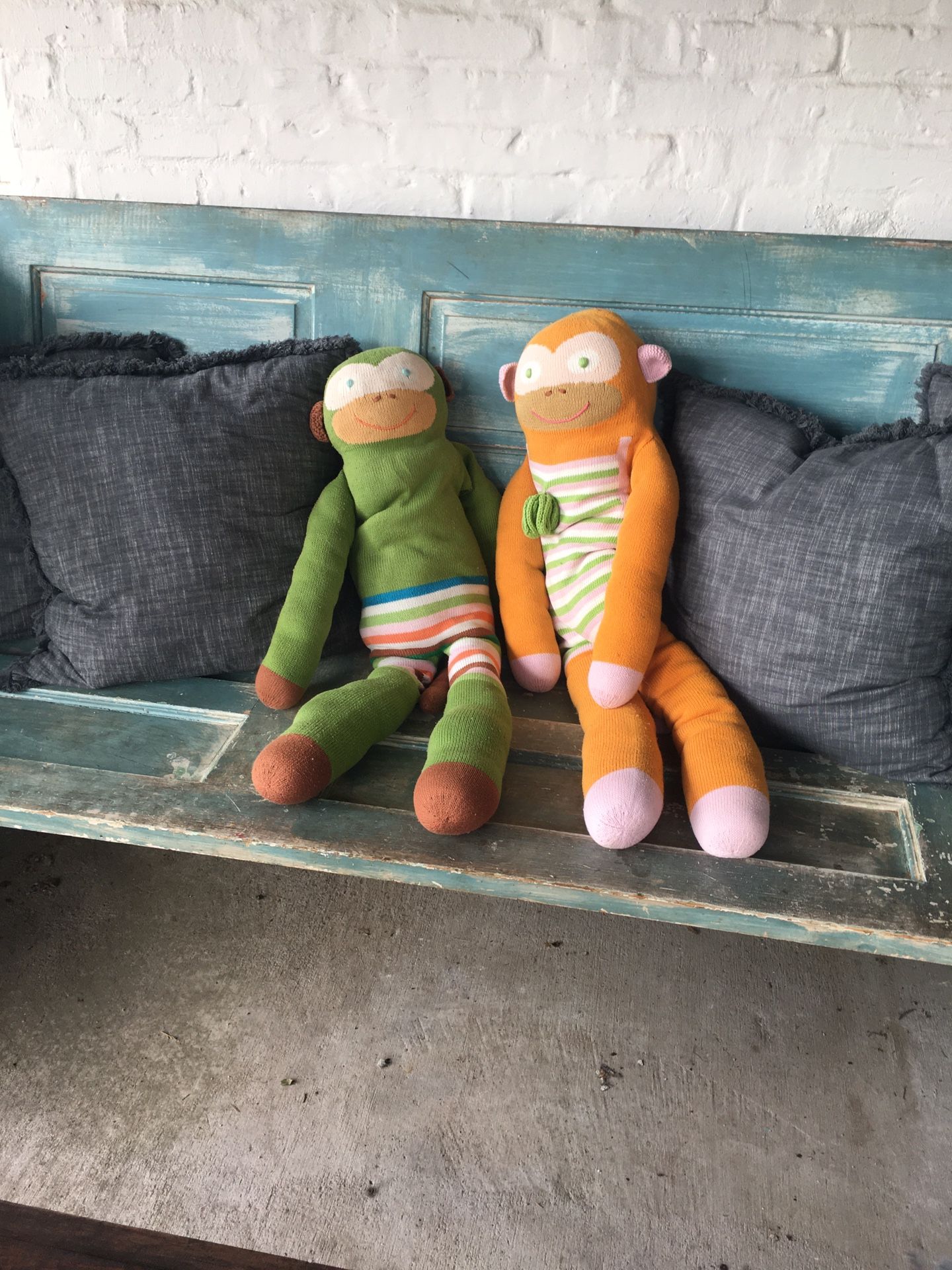 Large Sock Monkeys 