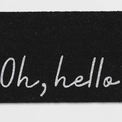 Mat, Coir & Latex, Traditional Typography Design