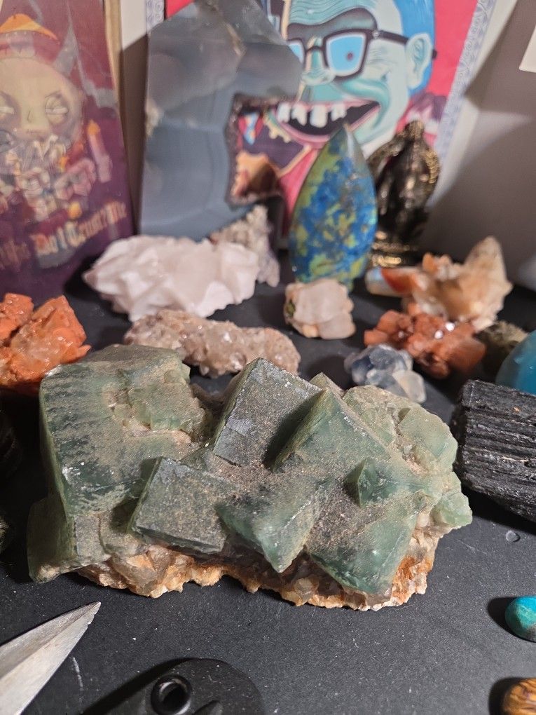 Large Size Piece Of Green Flourite Ask 4 Size And Or Weight