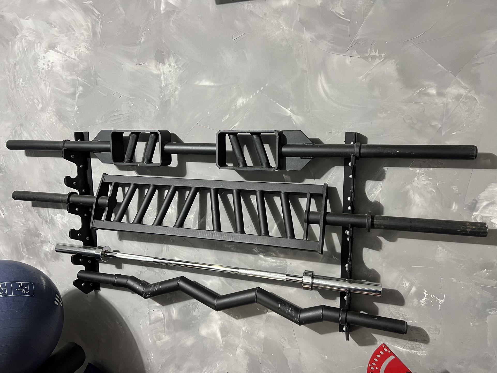 Rogue v2 Barbell Gun Rack With Plastic for Sale in San Antonio TX