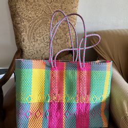 Plastic Woven Tote Bag