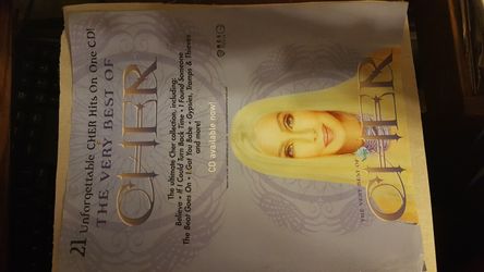 Promo Cher poster 8x11