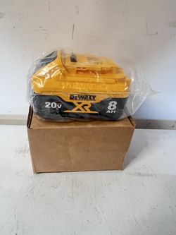 Dewalt 20v XR 8.0 ah battery 