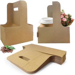 Brand new! 50 pcs Coffee Drink Carriers with Handle
