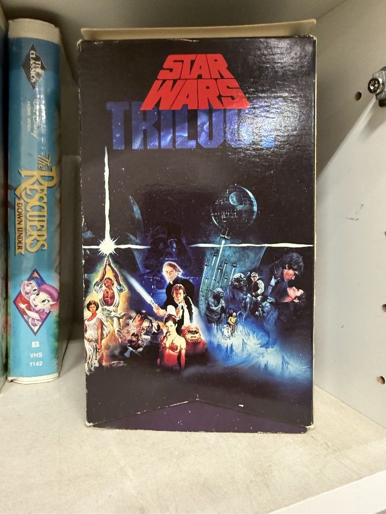 Star Wars Trilogy Vhs Tapes