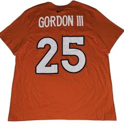 Nike Denver Broncos Melvin Gordon III Jersey T Shirt #25 Mens 2XL New $40 MSRP