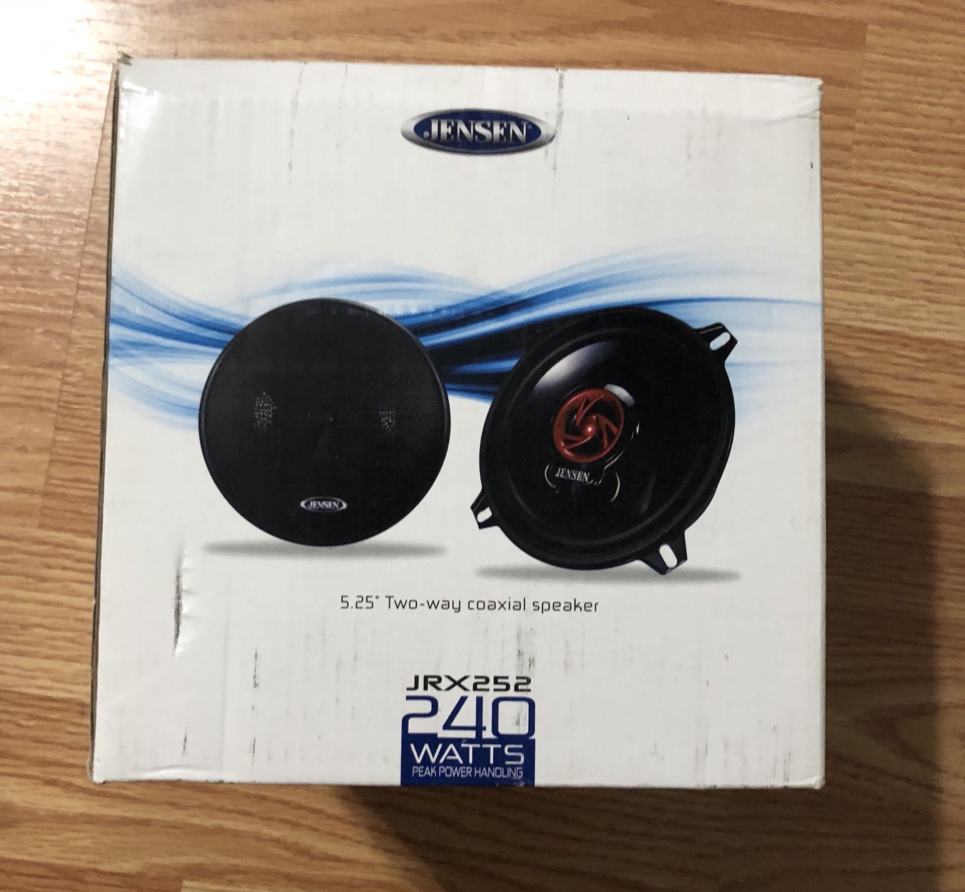 Jensen car audio speakers 🔊 5.25” coax 2way w/ tweeter 5 1/4” Brand New!