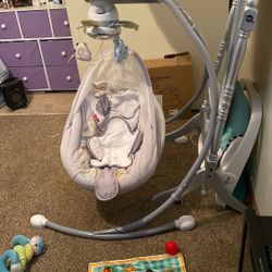 Baby Swing Gentle Used $25