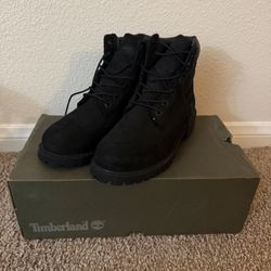 Timberlands Size 4 Black Waterproof Boot 