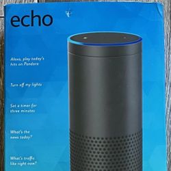 Amazon Echo Bluetooth Wi-FI Smart Speaker With Alexa 1st Generation Black