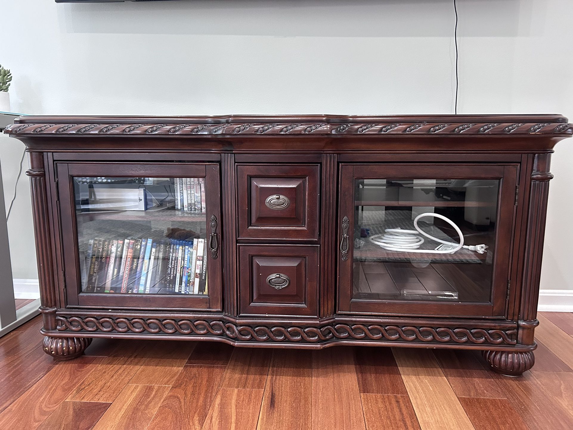 Mahogany TV Stand