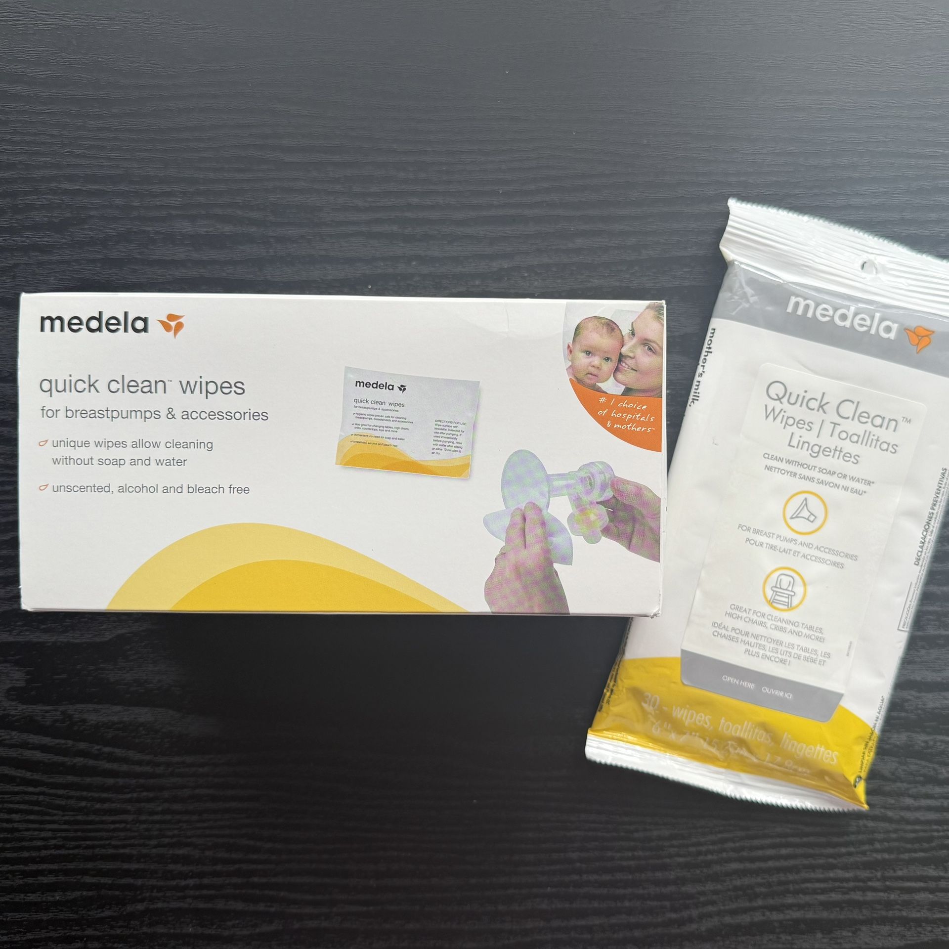 Medela pump wipes