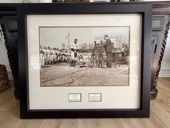 Lou Gehrig Baseball Frame