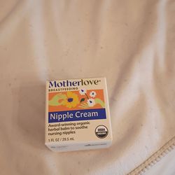 Brand new mother's Love nipple cream award-winning organic herbal blonde to smooth your nipple 10$ pick up only 865 Ellsworth avenue right off of East