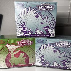 Temporal Forces Elite Trainer Box Pokemon Cards 