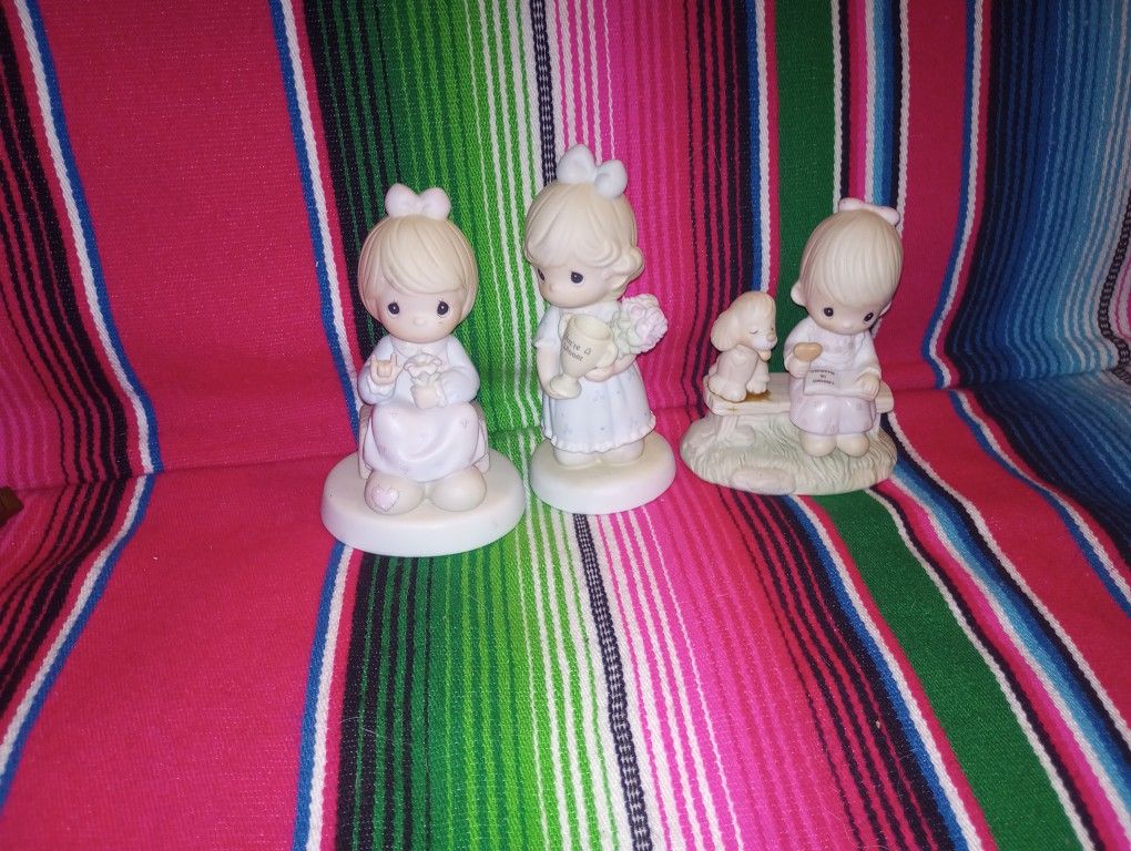 Three Precious Moments Figurines