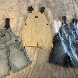 3T bay boy overalls