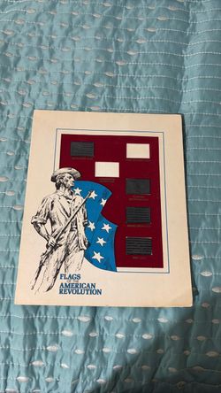 Flags of the American Revolution Collectible Set