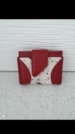 All leather Colombian small wallet New