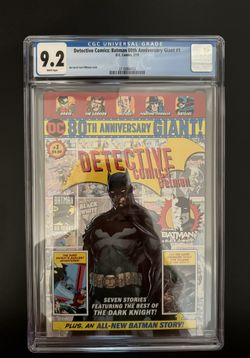 Detective Comics 80th Anniversary Giant Walmart #1 (2019) - CGC 9.2 WP! - RARE!