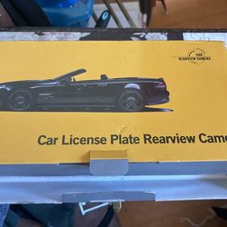 Car License Plate Rearview Camera