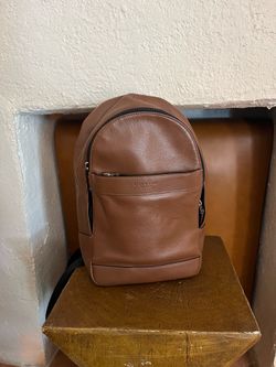 Coach Leather Sling Bag