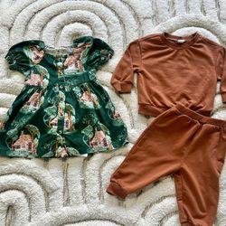 Kate Quinn Gingerbread Cottage Woodland Bundle | Size 6-9 months