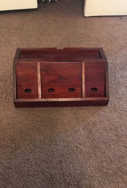 Wooden organizer