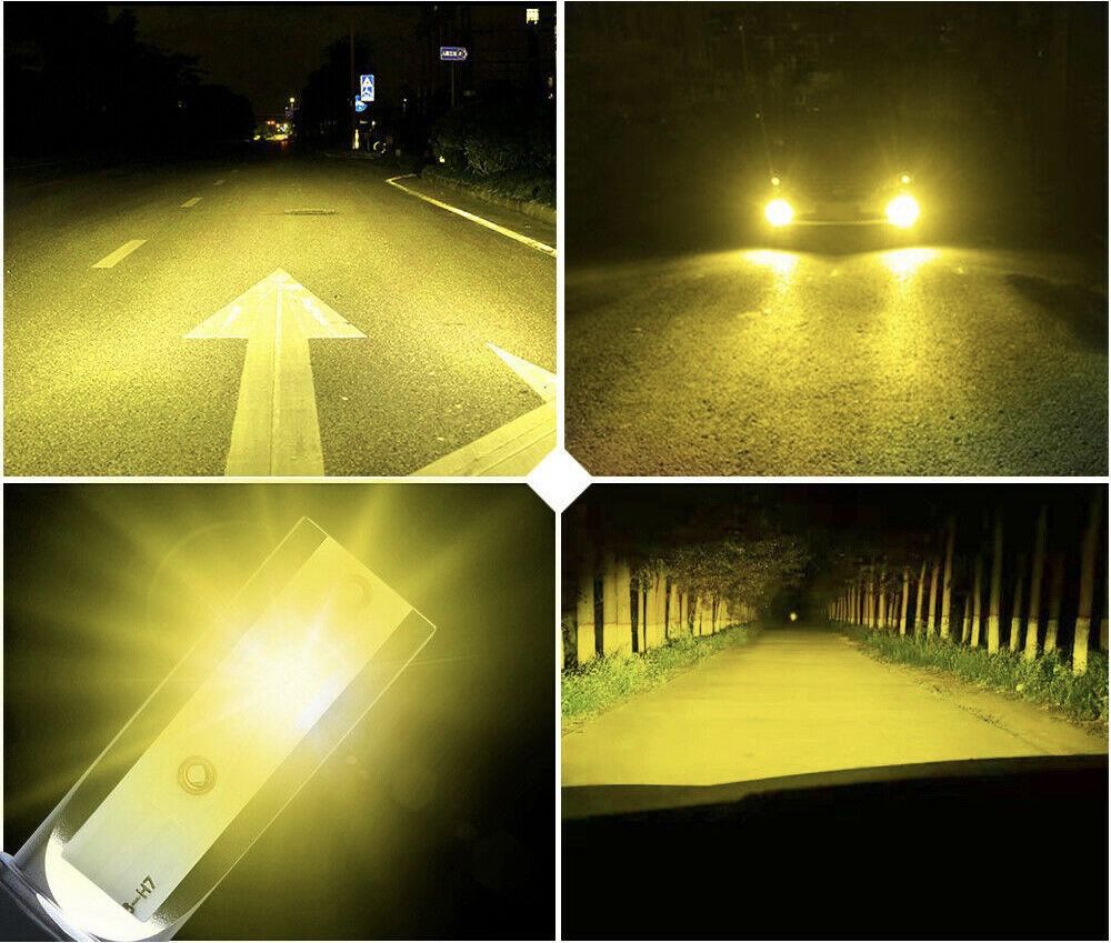 Yellow LED Headlight / Fog bulbs