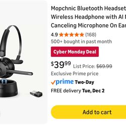 Bluetooth Wireless Headset