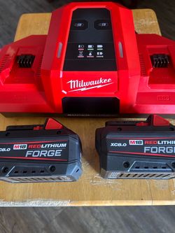 Milwaukee 8.0 Forge X2 + Dual M18 Supercharger