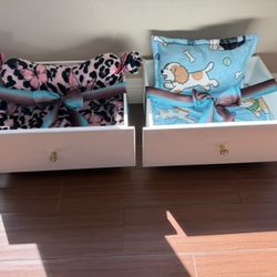 Custom Drawer Pet Bed/s Cozy Adorable