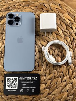 📱 iPhone 13 Pro Max | 256GB | Sierra Blue | Unlocked (Any Carrier)