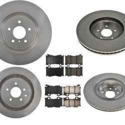 Infinity FX50 M37 M56 Q50 Q60 Q70 Q70L Qx70  Brake Pads And Rotors